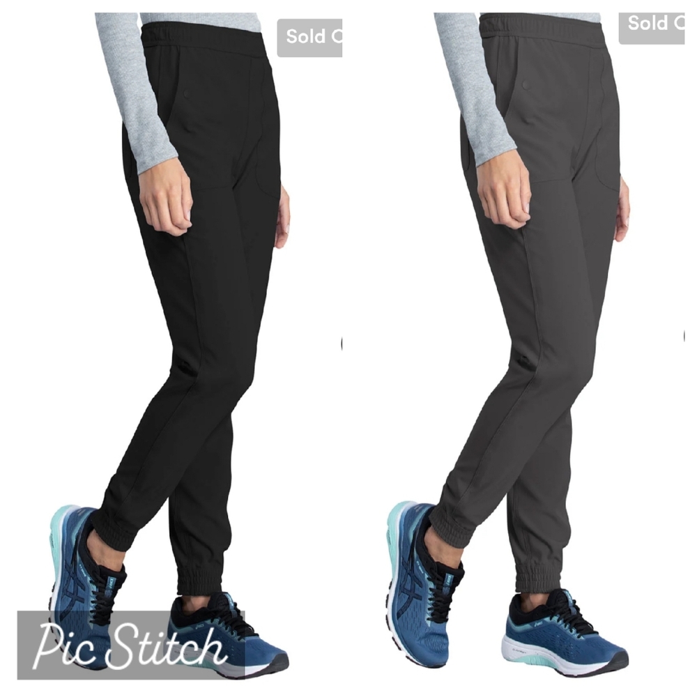 DICKIES Bundle: Scrubs Jogger Pants in Pewter Gray and Black